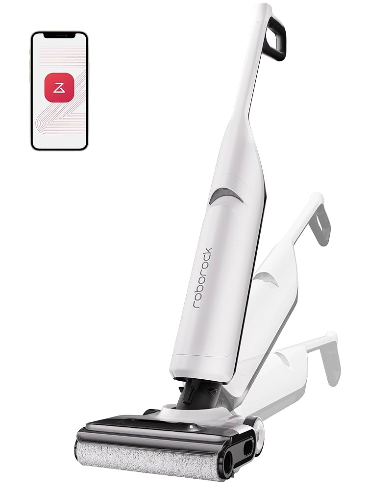 【ほぼ新品】Roborock Flexi Roborock Flexi Cordless Vacuum Mop with 17000Pa Suction